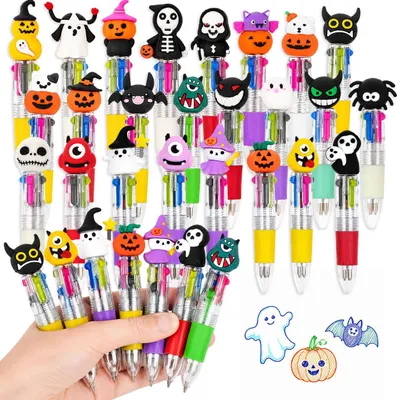 Imagen del producto de Bolígrafos 4 en 1, paquete de 24 unidades, de varios colores, ideales para escritura creativa