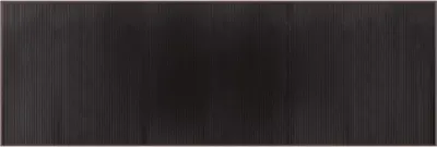 Produktbild von vidaXL Teppich Rechteckig Dunkelbraun 100x300 cm Bambus
