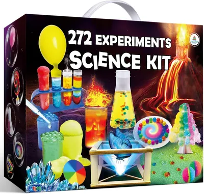 Produktbild von Experimentkit für Kinder, 272 Experimente, Chemieset, Lernspielzeug für Jungen