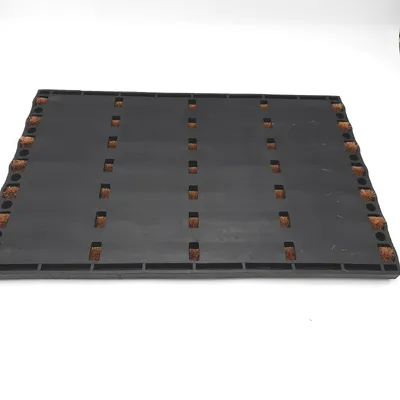 Obrázok produktu pre 40x60 cm Vonkajšie čistiaci rohožka Mix Mats Brushes 105647 Black Cocos – na von aj na doma