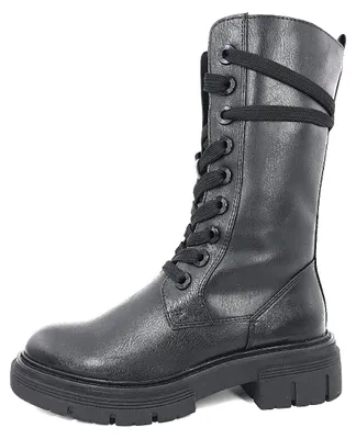 Imagen del producto de Marco Tozzi: Zapatos y botas de mujer, botines, zapatos de cordones, botas, color negro, para uso diario