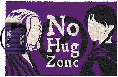 Produktbild von Pyramid International Wednesday Paillasson No Hug Zone 40 x 60 cm