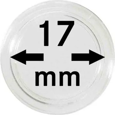 Produktbild von Lindner 2251017 Münzkapseln 17 mm-100er Pack