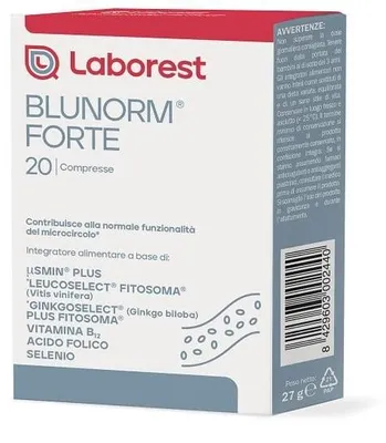 Immagine prodotto di Blunorm Forte 20 Compresse