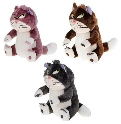 Produktbild von Kuscheltier „Katze mit Haarschopf“, 25 cm, Mix, ROZETTE