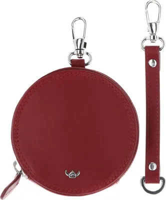 Produktbild von Golden Head Leder Schlüsselmäppchen Utensilientasche Polo RV-Schlüsseletui rund 5110 Rot dunkelrot