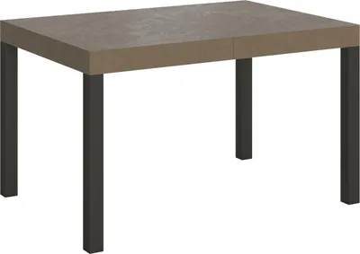 Obrázok produktu pre Rozťahovací stôl Everyday 140/224x80cm holubičia sivá s antracitovými nohami