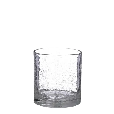 Obrázok produktu pre Váza Mica Decorations Estelle – výška 18,5 cm, priemer 17 cm – priehľadná