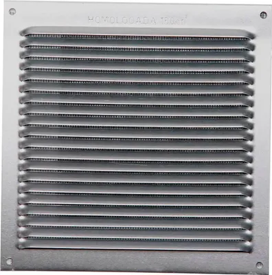 Produktbild von Fepre Lüftungsgitter 170x170 Mm Silber Silber One Size