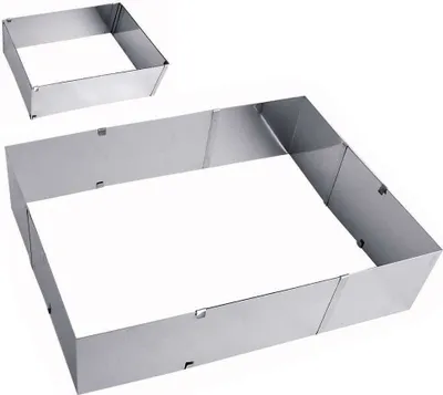 Immagine prodotto di Telaio da forno ORION teglia rettangolare regolabile telaio flessibile per torte