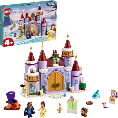 Zdjęcie produktu dla LEGO Disney Princess Belle’s Castle Winter Toy, Zestaw do budowania, 4 lat(a), 238 szt., 610 g