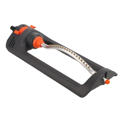 Produktbild von Automatischer oszillierender Rasensprinkler, 19 Löcher, 4 Modi, Bewässerungsgerät für die landwirtschaftliche Bewässerung im Hausgarten
