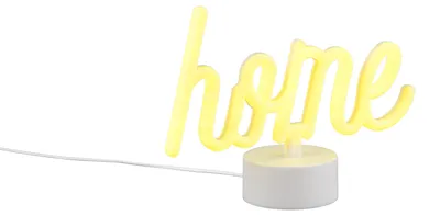 Obrázek produktu pro Trio Leuchten - Designová neonová stolní lampa I Stolní lampa I Lampa I Lampa žlutá Home vč. LED - Home I Ložnice - Plastové ostatní - I (nevyměnitelné) LED