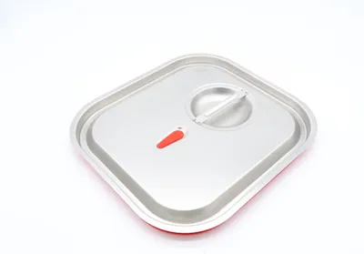 Immagine prodotto di Maxima - Coperchi Gastro Gastronorm - 2/3 GN - Acciaio inox - Ermetico