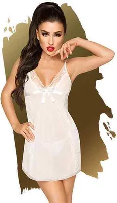 Produktbild von Lässiges Chemise Seduction Weiß