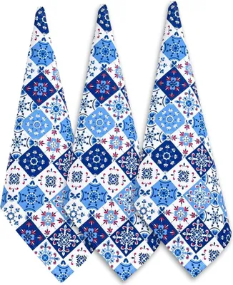 Immagine prodotto di HOME ELEMENTS Set di 3 strofinacci 50 x 70 cm, motivi