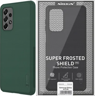 Immagine prodotto di Nillkin Super Frosted Shield Pro Custodia durevole Samsung Galaxy A73 Verde