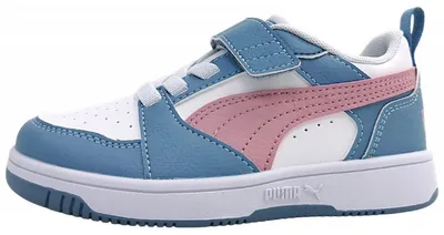 Immagine prodotto di Scarpe sportive Puma Rebound V6 Lo AC+PS, sneakers, colore blu, adatte anche per il tempo libero