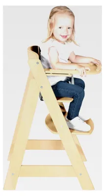 Produktbild von Essbrett aus Holz - Erweiterung und Zubehör für Hochstuhl Sit Up Flex - Kompatibel mit Gurtsystem und Hochstuhlauflagen - ab 6 Monaten