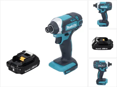 Produktbild von Makita DTD 152 A1 Akku Schlagschrauber 18 V 165 Nm 1/4" + 1x Akku 2,0 Ah - ohne Ladegerät