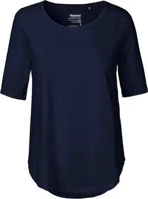 Produktbild von Neutral O81004 | Damen Half Sleeve T-Shirt / 100% Fairtrade Baumwolle - Farbe: Navy - Größe: L