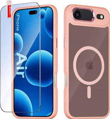 Obrázok produktu pre Puzdro iPhone Air CASE pre MagSafe MATT Magnetic PREMIUM + sklo 9H