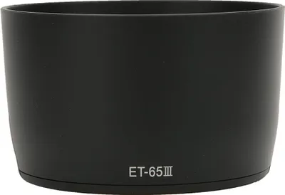 Imagen del producto de Tapa para lente de cámara Zerodis, ET-65, parasol para lente de cámara fotográfica, protector contra reflejos, funda protectora para lentes, accesorio de repuesto para EF 85 mm 1:1.8 M