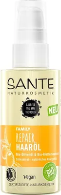 Obrázok produktu pre SANTE Repair Hair Oil | 75 ml | Organický olivový olej a organický olej z lopúcha