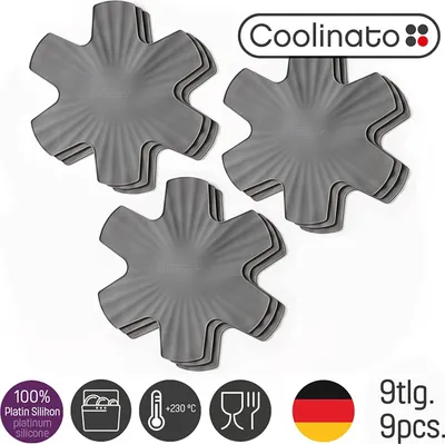 Obrázok produktu pre Coolinato sada 9 silikónových chráničov na panvice
