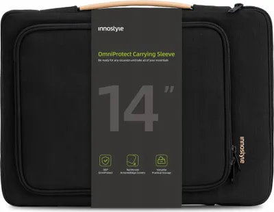 Obrázok produktu pre Innostyle 14" Taška Na Notebook Vodotesné Puzdro Omniprotect Black