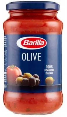 Produktbild von Barilla 8076809513449, Tomatensoße, 400 g, Gluten, Konservierungsmittel, 321 kJ, 77 kcal, 6,2 g