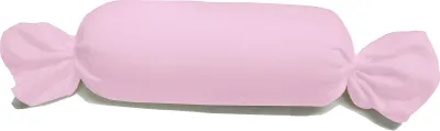 Produktbild von Nackenrollenbezug 15x40 cm : Farbe - Rosé