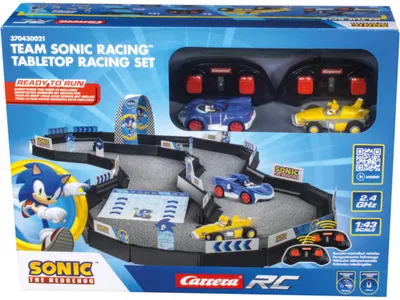 Obrázek produktu pro Carrera RC - Mini Race Track - Team Sonic Racing Tabletop Set (370430021)