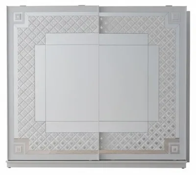 Produktbild von Weißer Designer Kleiderschrank Schlafzimmerschränke Glasschrank