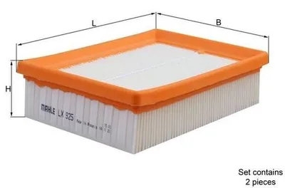 Obrázek produktu pro Vzduchový filtr KNECHT LX 925/S