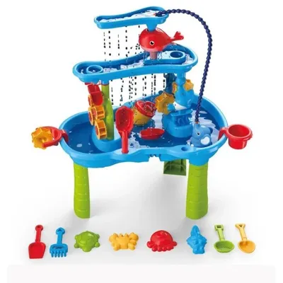 Produktbild von Wassertisch Wal - Wasser Spieltisch- Garten Spielzeug Wasser - Wasserspieltisch outdoor - Wasserspieltisch - Wassertisch Garten