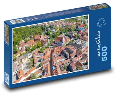 Obrázek produktu pro Puzzle 500 Staré Město Vilniusu - martinpuzzle
