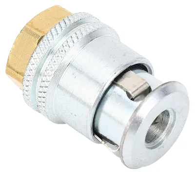 Obrázok produktu pre Lock On Air Chuck Efektívne nafukovanie 1/4 palca FNPT mosadzná konštrukcia Nafukovač pneumatík Chuck pre automobilový kompresor pneumatík
