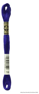 Zdjęcie produktu dla Nici do haftowania DMC Mouline Special 117MC -796, 6-nitkowe, 8 m