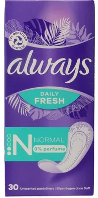 Image de Always Inlegkruisjes Daily Fresh, Normale, (30 pièces)