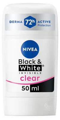 Obrázok produktu pre Nivea Black y White Invisible Desodorante Stick 50ml