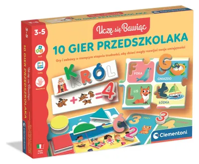 Obrázek produktu pro 10 her pro předškoláky 50421