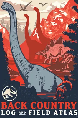 Productafbeelding van Poster Jurassic World, Backy Country, 61x91,5 cm
