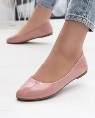 Produktbild von Rosa Damen Lackierte Ballerinas Fama - Footwear, Größe 37