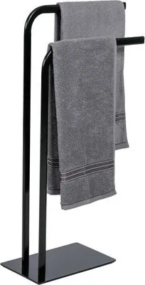Produktbild von Axentia Handtuchständer, Handtuchständer, ca. 45 x 81 x 20 cm, schwarz