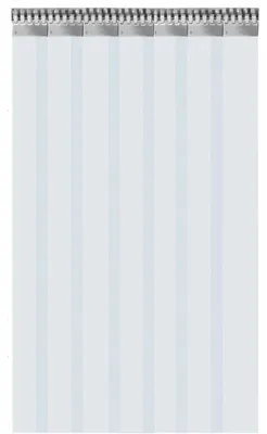 Produktbild von PVC Lamellenvorhang Industrie - Streifenvorhang - 2 mm Stärke - Für Lagerhallen und Fabriken - Für Supermärkte und Kühlräume