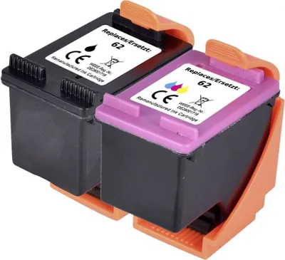 Produktbild von Renkforce Druckerpatrone ersetzt HP 62, N9J71AE, C2P04AE, C2P06AE Kompatibel Kombi-Pack Schwarz, Cyan, Magenta, Gelb RF