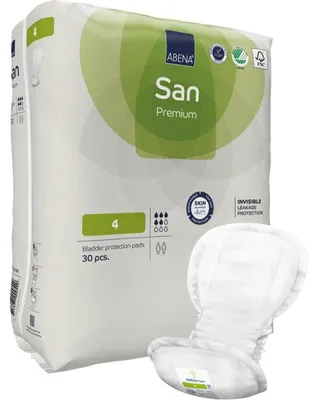Produktbild von Abena San 4 Premium Einlagen 30 St