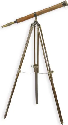 Produktbild von Fernrohr Teleskop auf Stativ Antik-Stil Replikat Retro Design