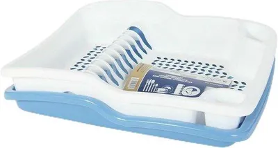 Image de Boîte de rangement 48 x 40 x 12 cm, lot de 6, grand format